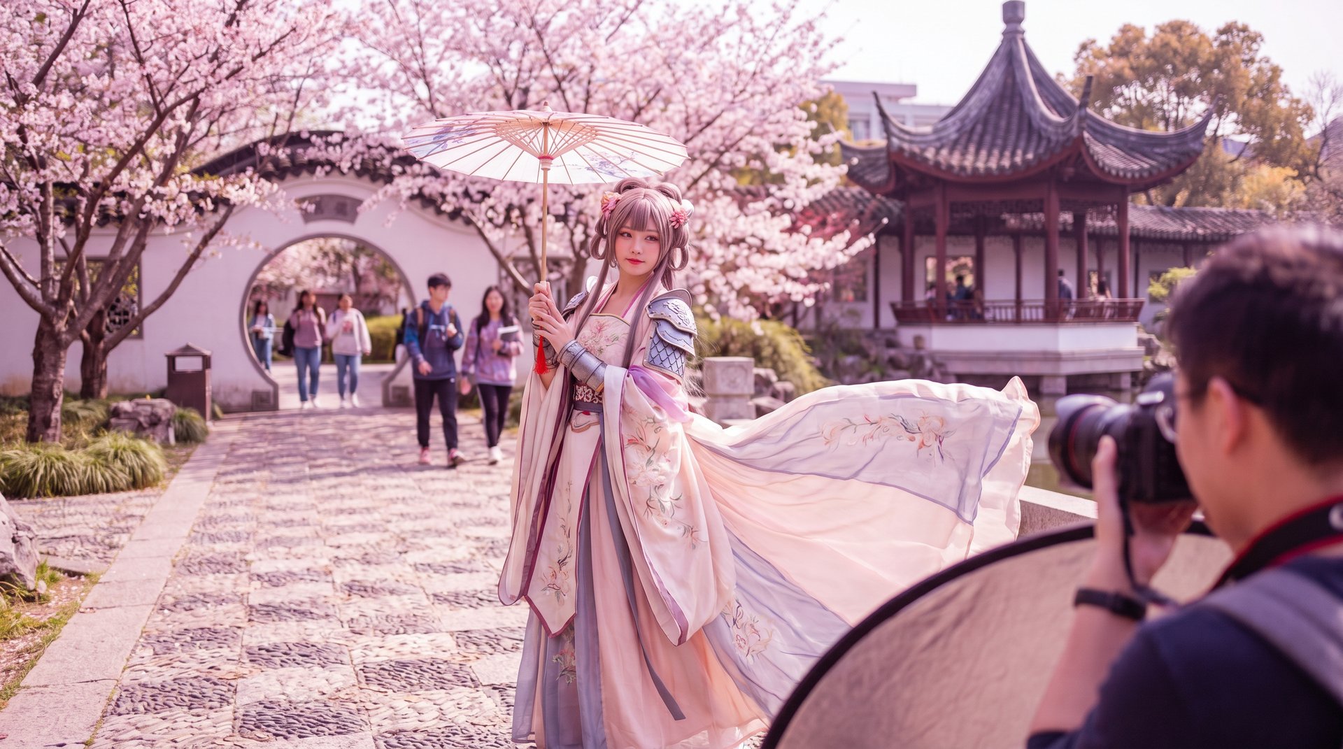 校花传媒：古风校园写真拍摄